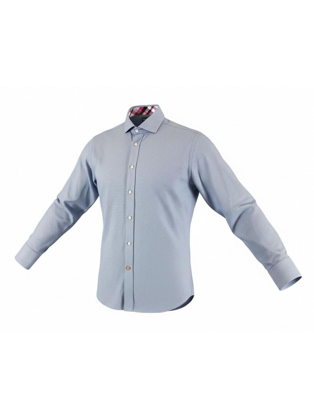 Boardroom to Boardwalk Thomas Dean Men’s L Navy White Pattern LS Shirt⚓